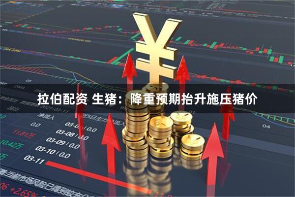 拉伯配资 生猪：降重预期抬升施压猪价
