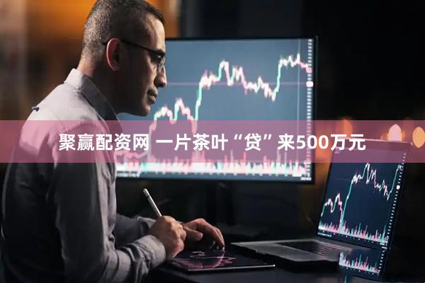 聚赢配资网 一片茶叶“贷”来500万元